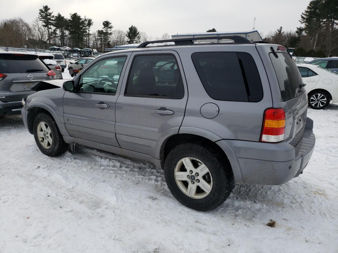 2007 Ford Escape VIN 1FMYU49H07KA09864 Copart auction photo, front end / mechanical damage thumbnail 2