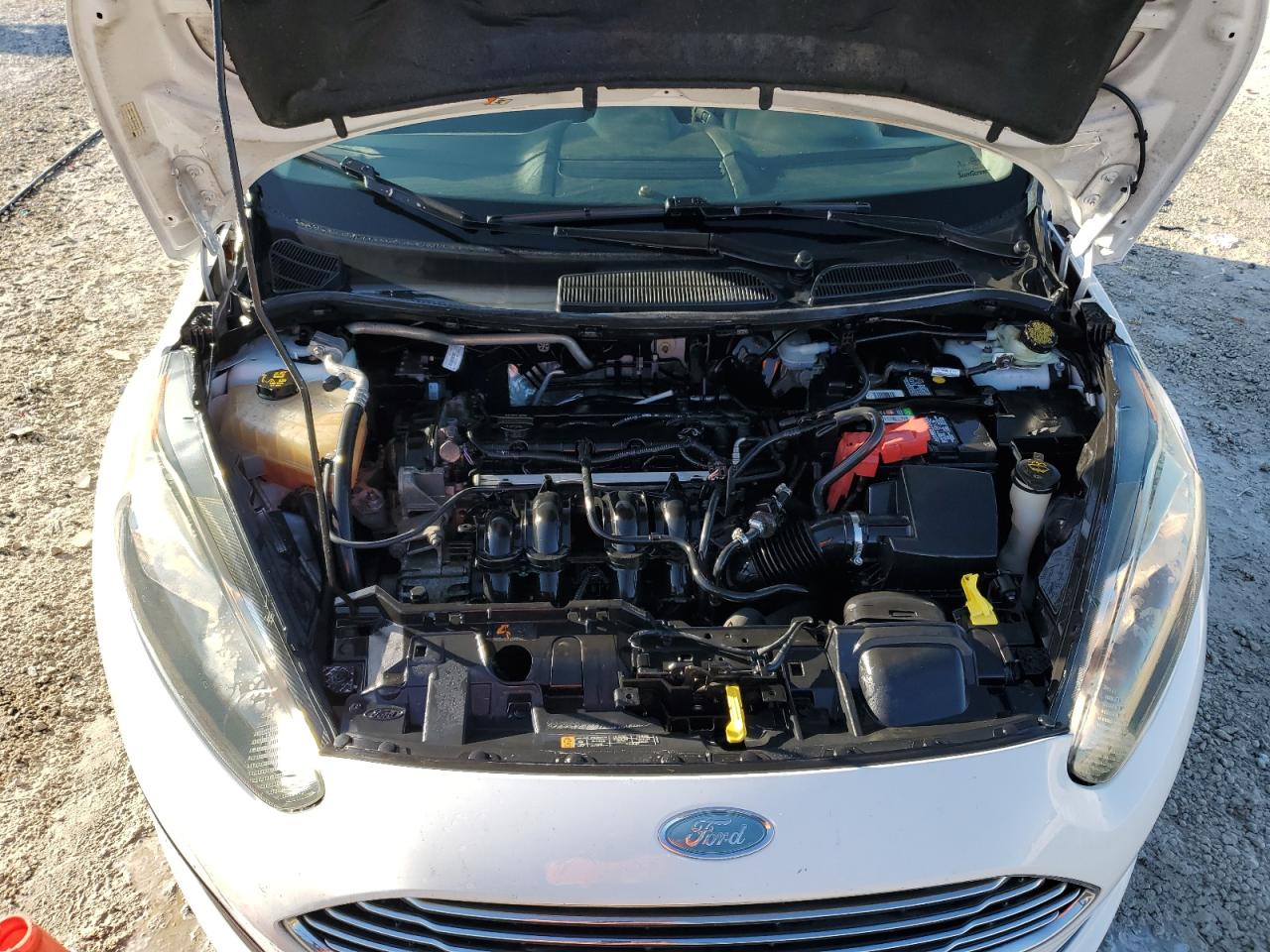 2014 Ford Fiesta VIN 3FADP4EJ3EM139796 Copart auction photo, rear end damage thumbnail 11