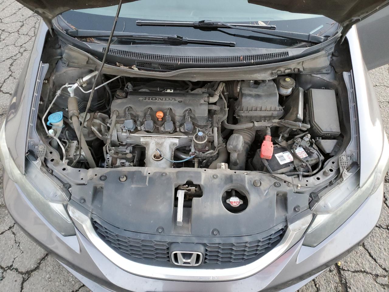 2015 Honda Civic VIN 19XFB2F58FE276249 Copart auction photo, rear end damage thumbnail 11