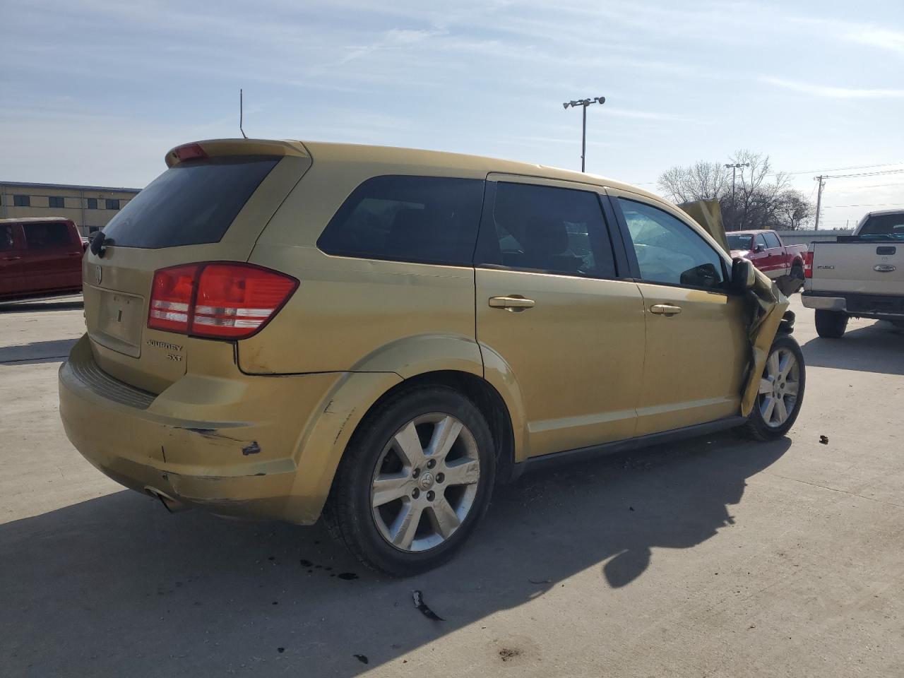 2009 Dodge Journey VIN 3D4GH57V39T554352 Copart auction photo, front end / hail damage thumbnail 3