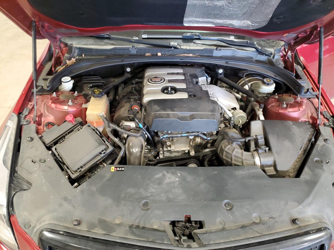2014 Cadillac ATS VIN 1G6AB5RXXE0165785 Copart auction photo, undercarriage damage thumbnail 12