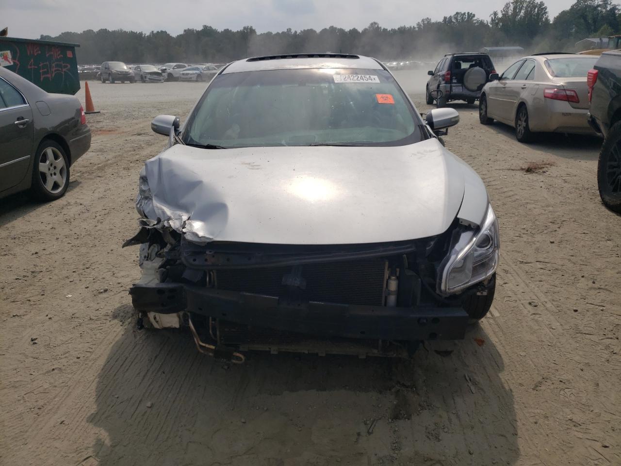 2009 Nissan Maxima VIN 1N4AA51E49C810810 Copart auction photo, all over damage thumbnail 5