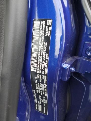 2023 Maserati Grecale VIN ZN682AVM9P7429622 Copart auction photo, front end / all over damage thumbnail 12