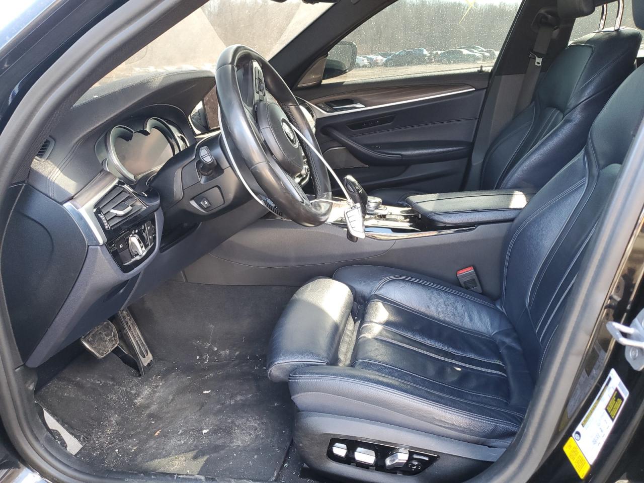 2017 BMW 5er VIN WBAJE5C3XHG916144 Copart auction photo, front end damage thumbnail 7