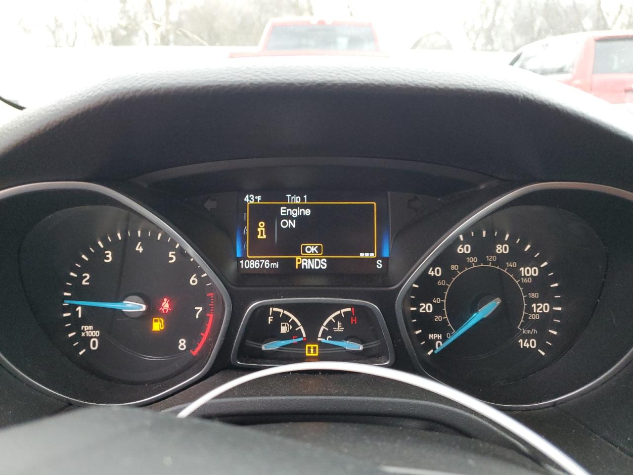 2015 Ford Focus VIN 1FADP3K23FL336364 Copart auction photo, front end damage thumbnail 9