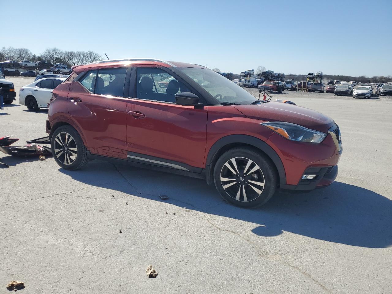 2019 Nissan Kicks VIN 3N1CP5CU0KL550523 Copart auction photo, rear end damage thumbnail 4