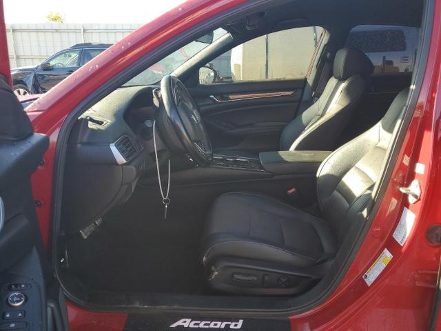 2022 Honda Accord VIN 1HGCV1F32NA017326 Copart auction photo, front end / side damage thumbnail 7