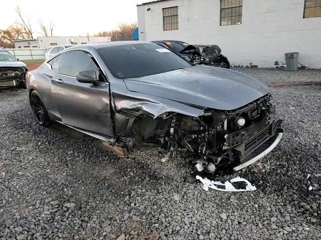 2019 Infiniti Q60 VIN JN1FV7EL7KM440044 Copart auction photo, side damage thumbnail 14