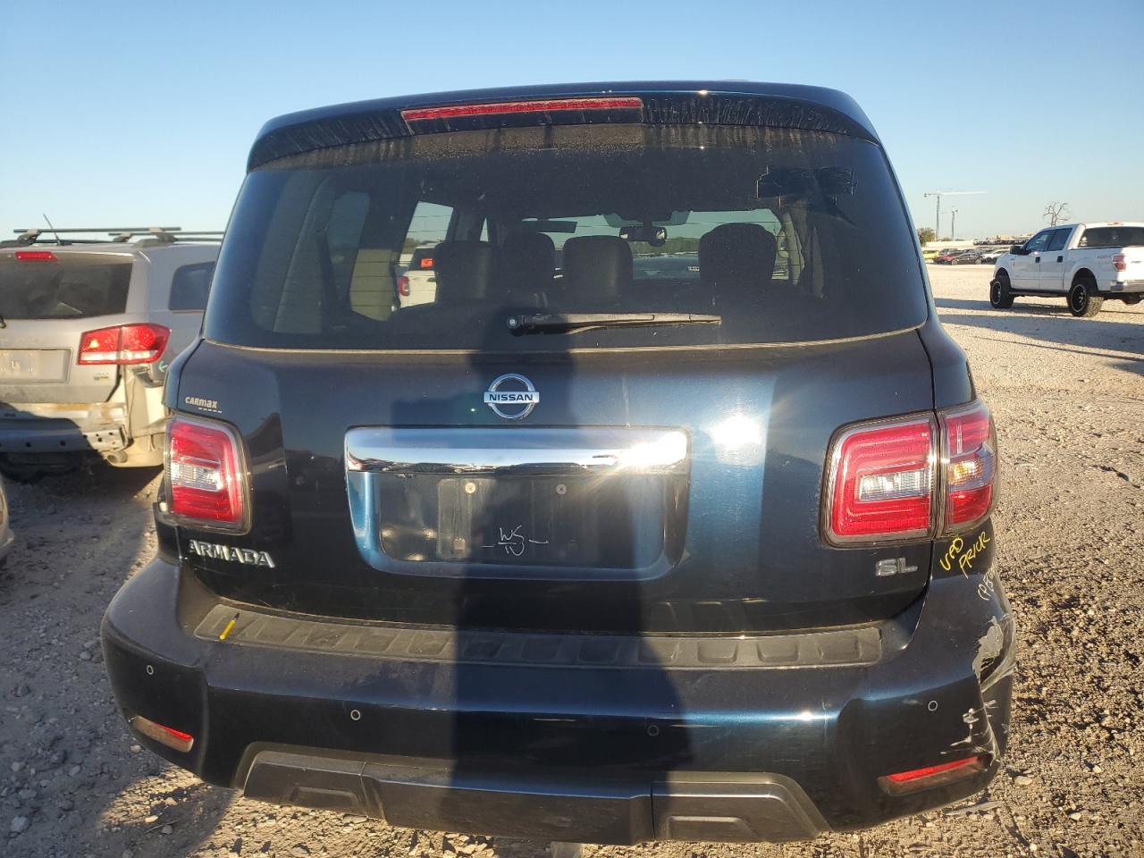 2020 Nissan Armada VIN JN8AY2ND1L9108135 Copart auction photo, side / minor dent/scratches damage thumbnail 6