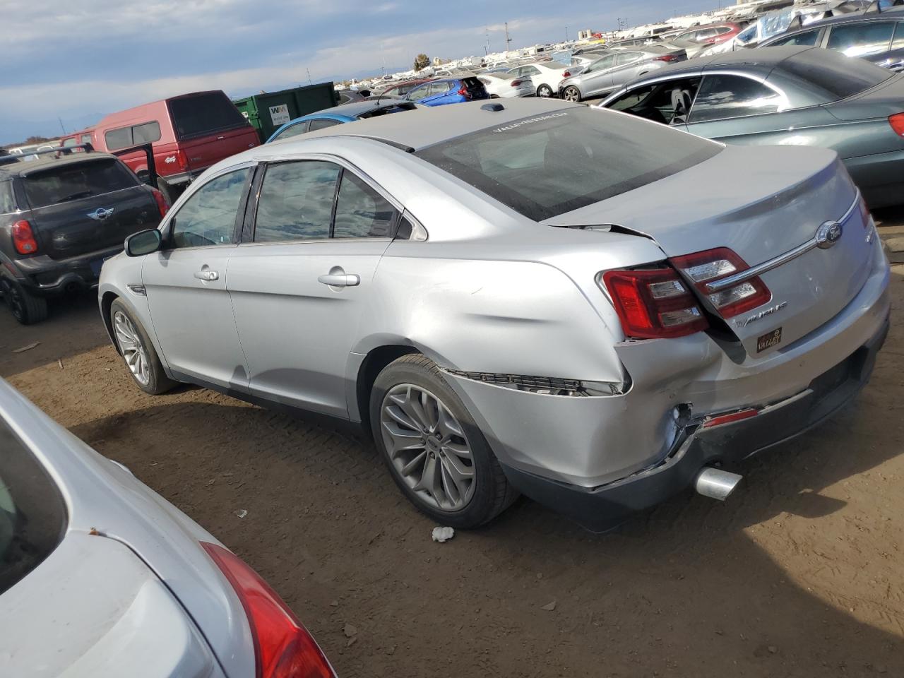 2017 Ford Taurus VIN 1FAHP2F86HG111684 Copart auction photo, rear end damage thumbnail 2