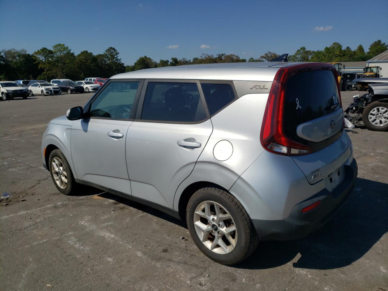 2020 KIA Soul VIN KNDJ23AUXL7054533 Copart auction photo, front end damage thumbnail 2