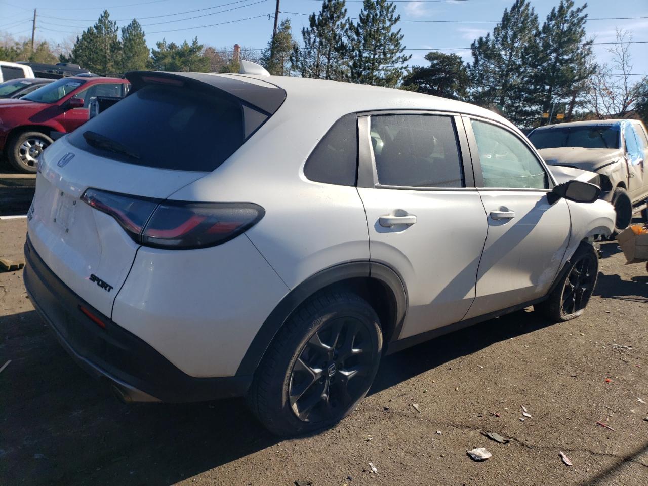 2023 Honda HR-V VIN 3CZRZ2H59PM701131 Copart auction photo, front end / undercarriage damage thumbnail 3
