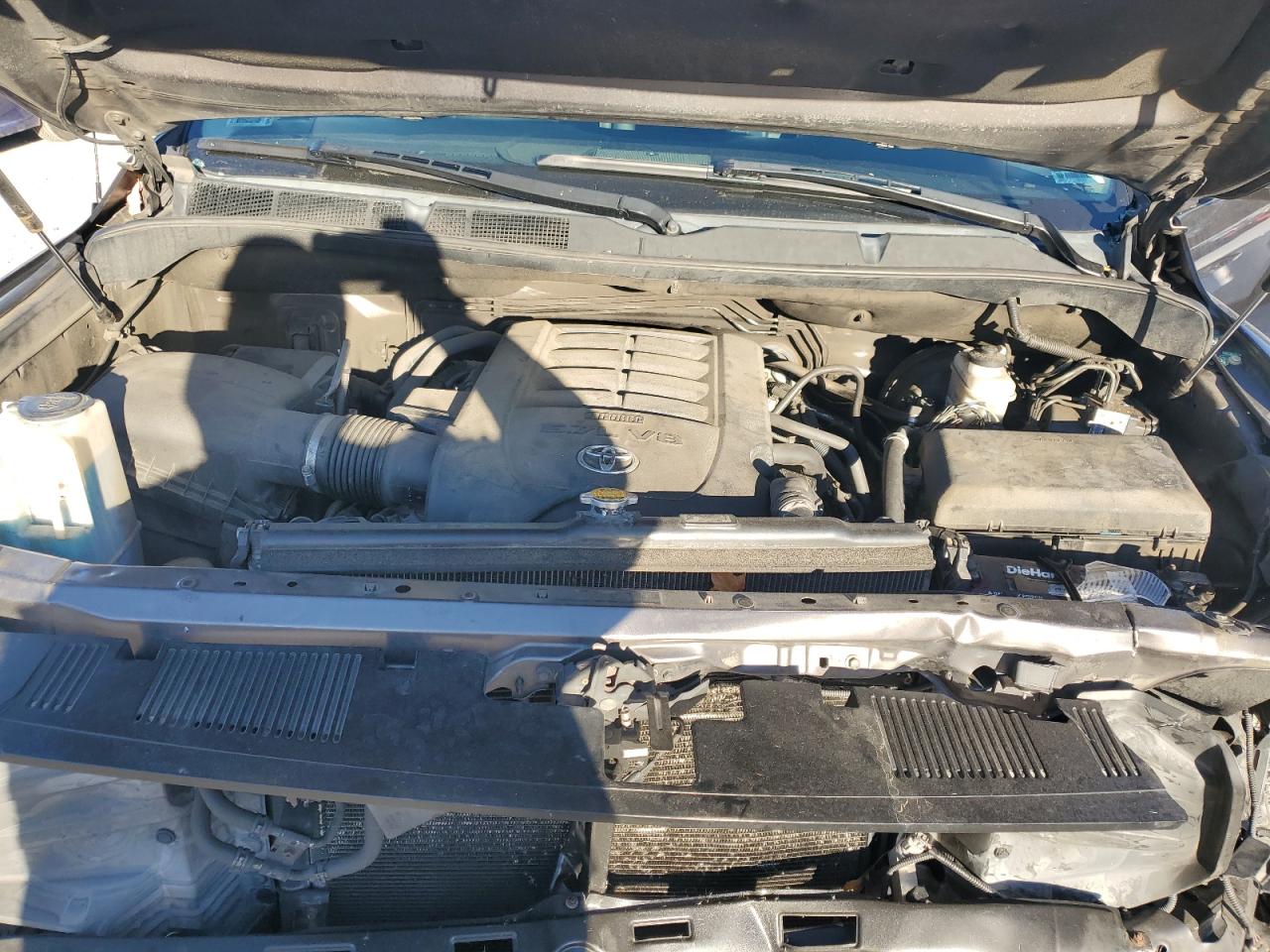 2016 Toyota Tundra VIN 5TFDY5F14GX497384 Copart auction photo, front end damage thumbnail 11