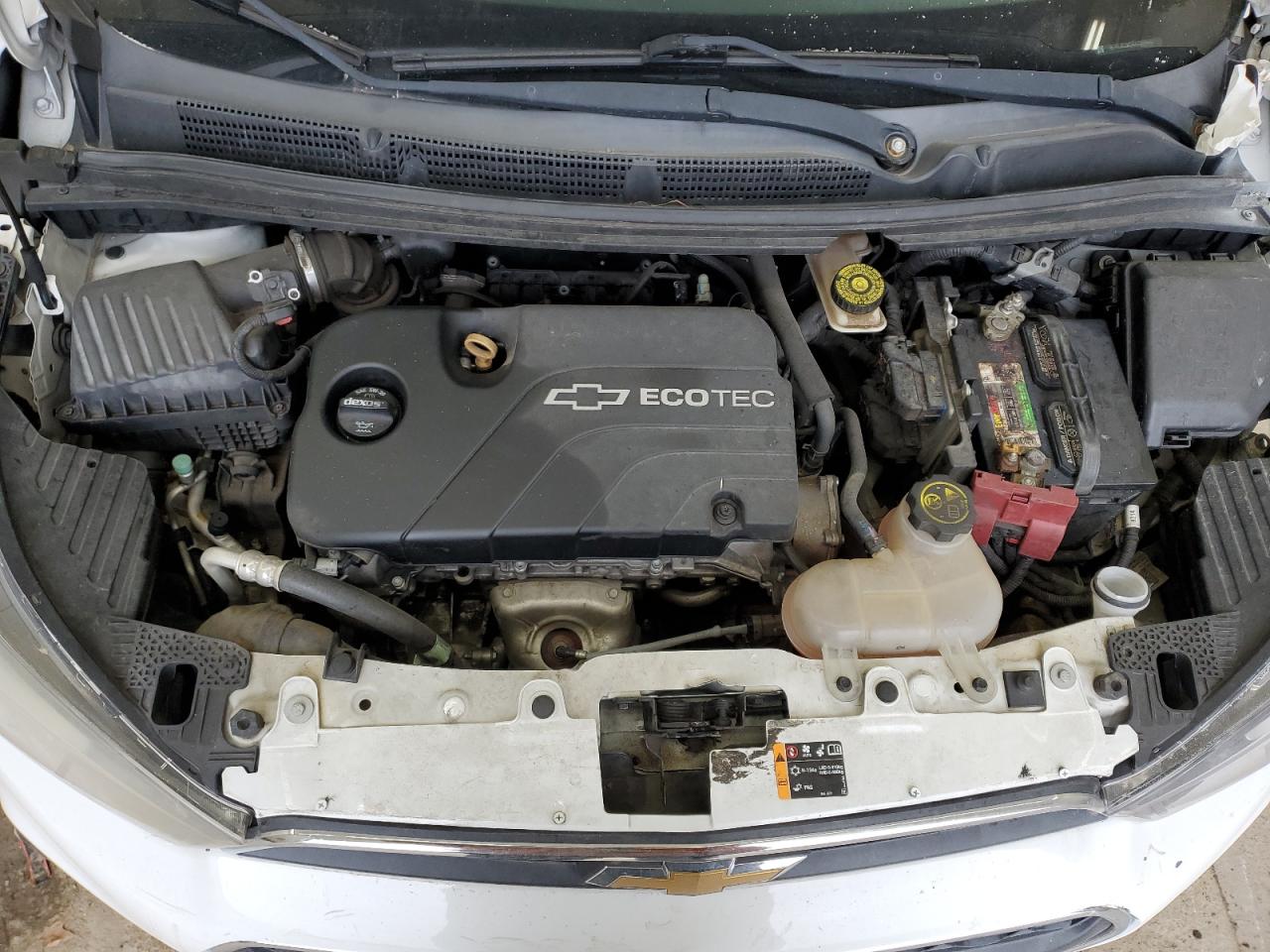 2016 Chevrolet Spark VIN KL8CD6SA4GC599447 Copart auction photo, all over damage thumbnail 11