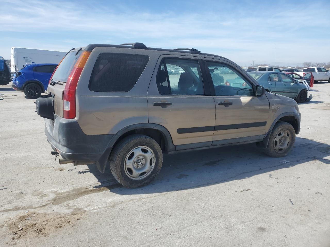 2002 Honda CR-V VIN SHSRD68482U001190 Copart auction photo, all over damage thumbnail 3
