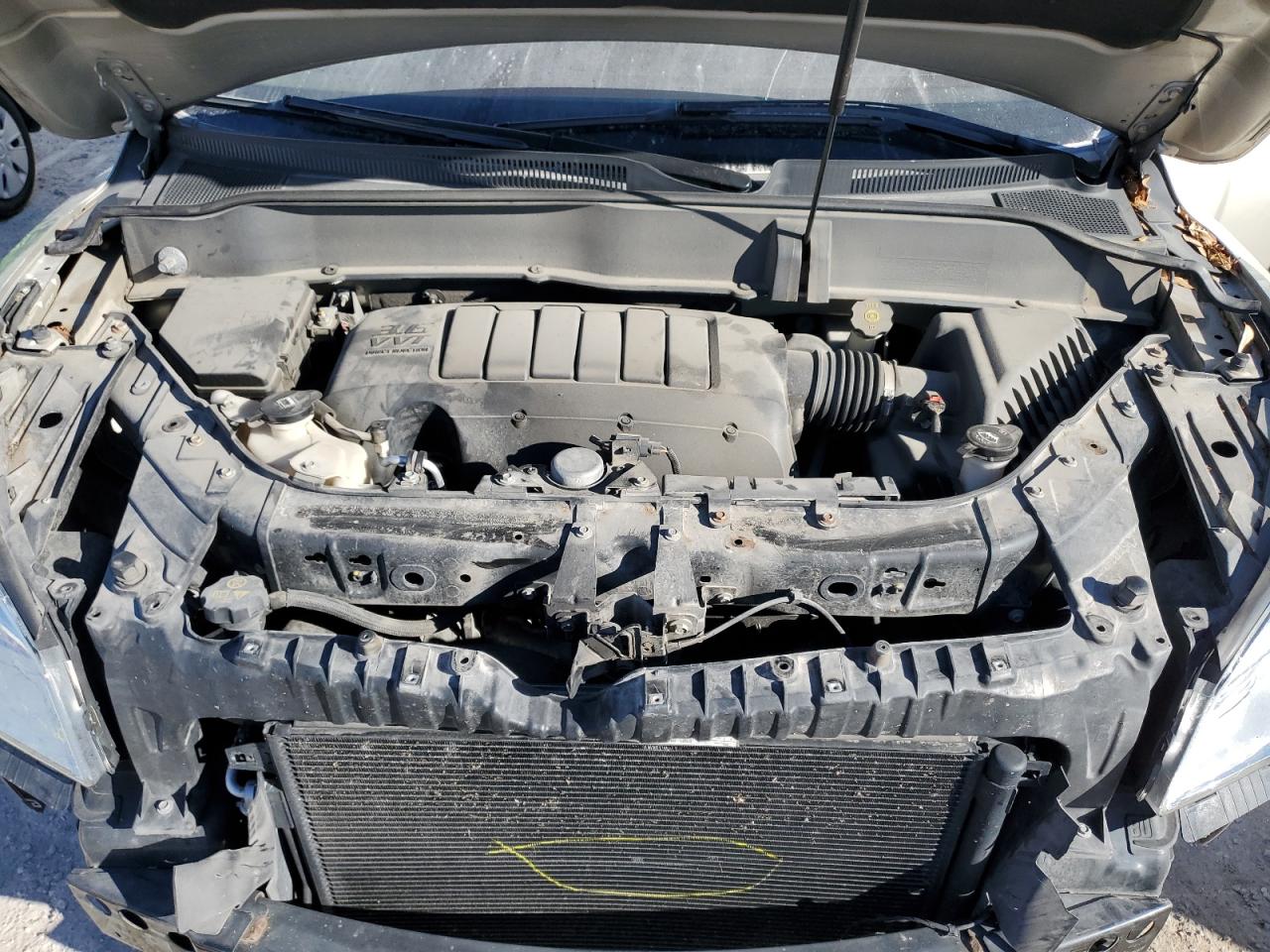 2013 Buick Enclave VIN 5GAKRCKD0DJ207375 Copart auction photo, front end damage thumbnail 12