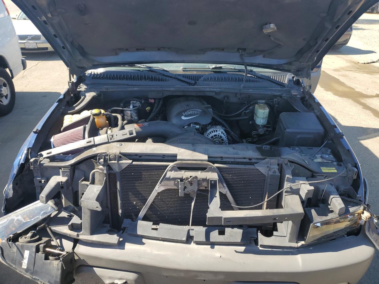 2002 Chevrolet Avalanche VIN 3GNEK13T62G111797 Copart auction photo, front end damage thumbnail 11