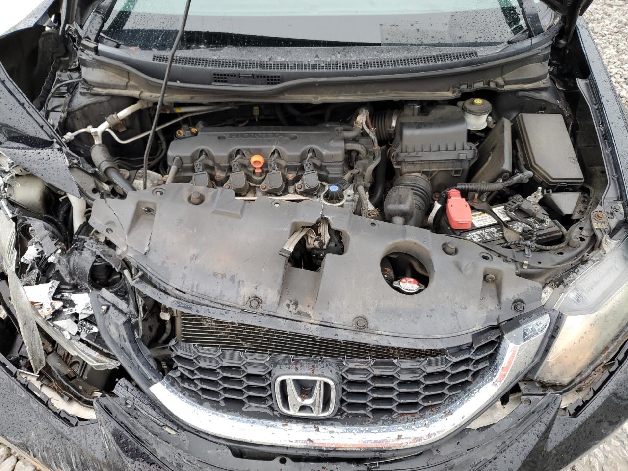 2013 Honda Civic VIN 19XFB2F59DE094900 Copart auction photo, front end damage thumbnail 12