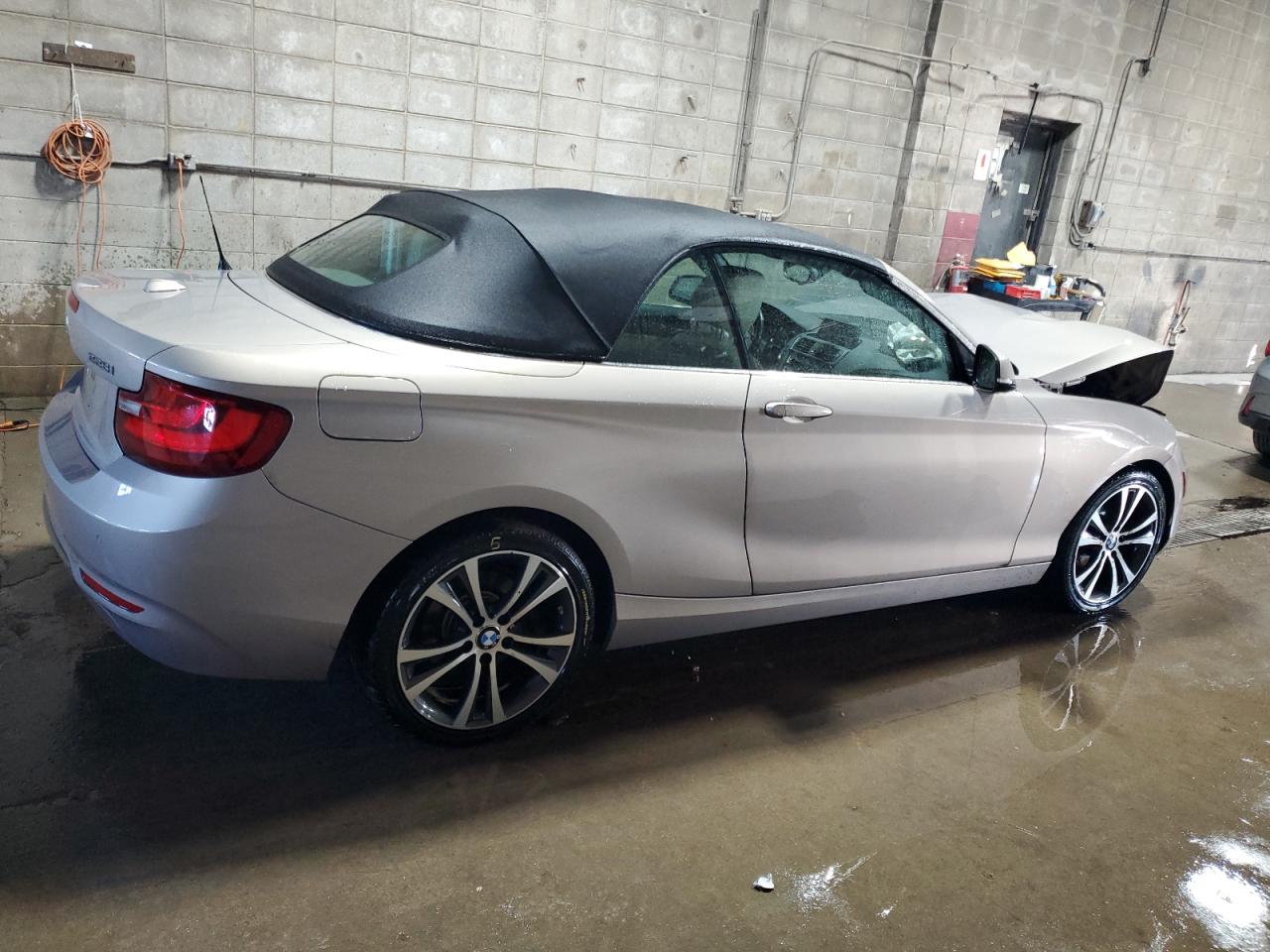 2016 BMW 2er VIN WBA1L9C58GV325027 Copart auction photo, front end / undercarriage damage thumbnail 3