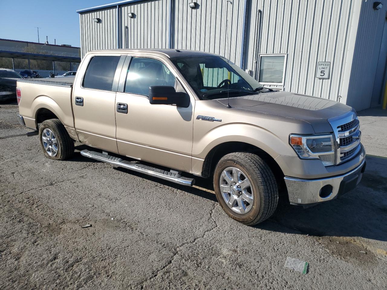 2014 Ford F-150 VIN 1FTFW1CF0EKF75774 Copart auction photo, side damage thumbnail 4