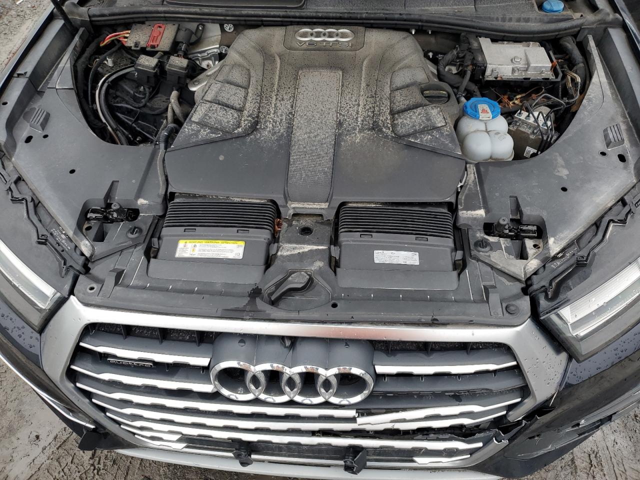2017 Audi Q7 VIN WA1LAAF74HD013210 Copart auction photo, front end damage thumbnail 12