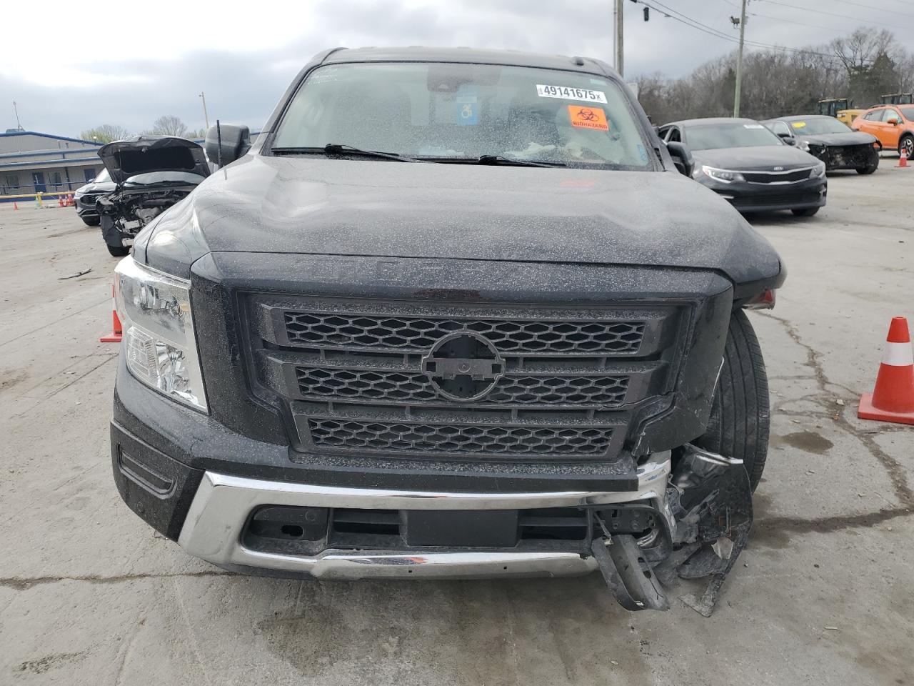 2021 Nissan Titan VIN 1N6AA1EF2MN503488 Copart auction photo, front end damage thumbnail 5