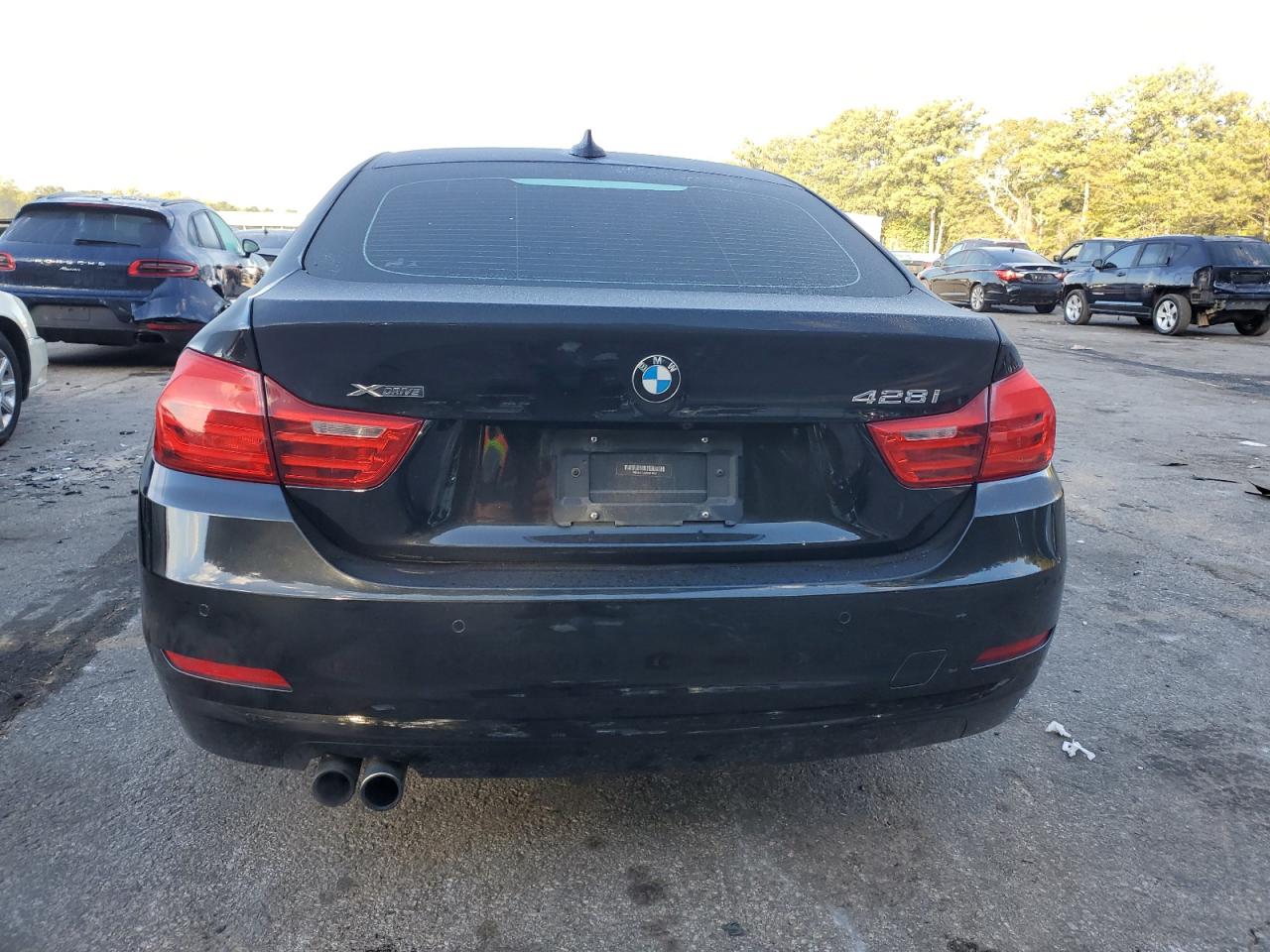 2015 BMW 4er VIN WBA4A7C5XFD414903 Copart auction photo, front end damage thumbnail 6