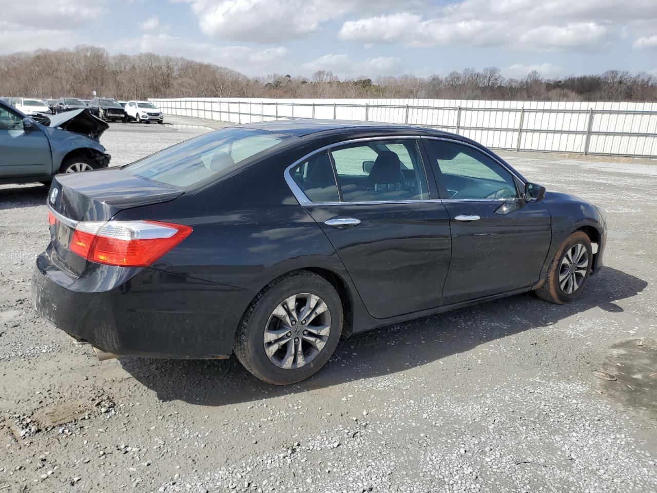 2014 Honda Accord VIN 1HGCR2F36EA258039 Copart auction photo, rear end / side damage thumbnail 3