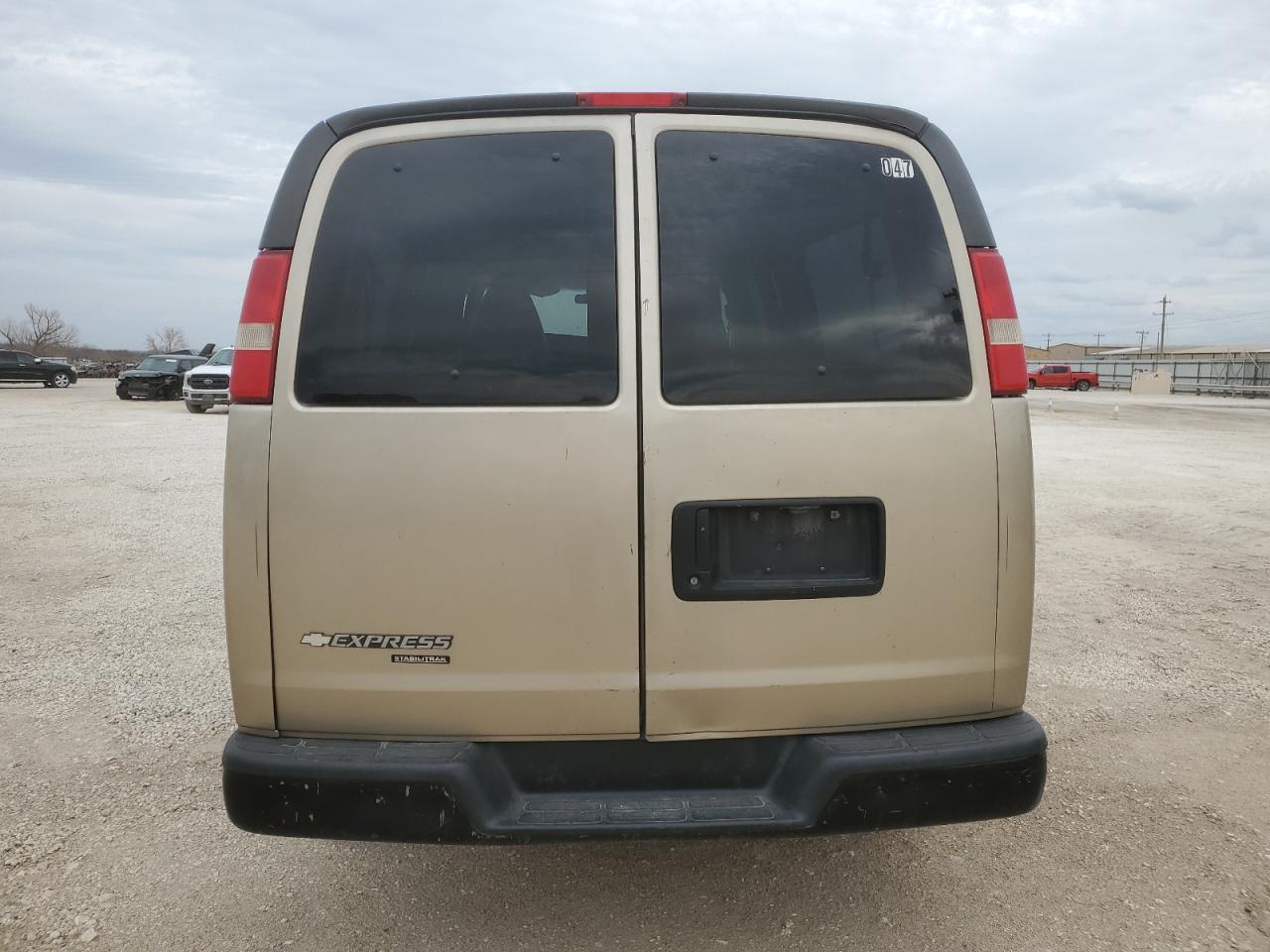 2013 Chevrolet Express VIN 1GAZGZFA8D1103070 Copart auction photo, front end / all over damage thumbnail 6