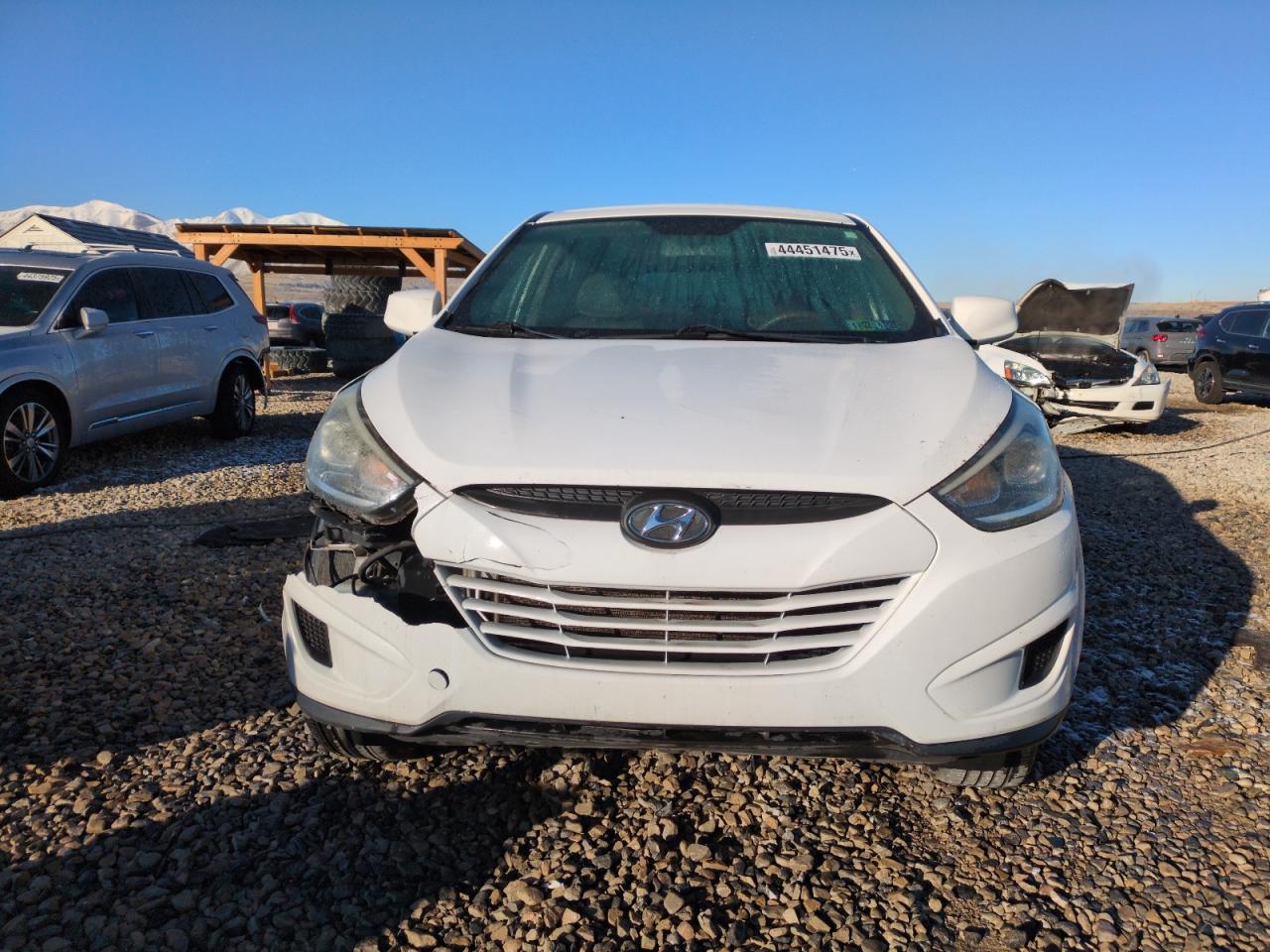2015 Hyundai Tucson VIN KM8JTCAF8FU077664 Copart auction photo, front end damage thumbnail 5