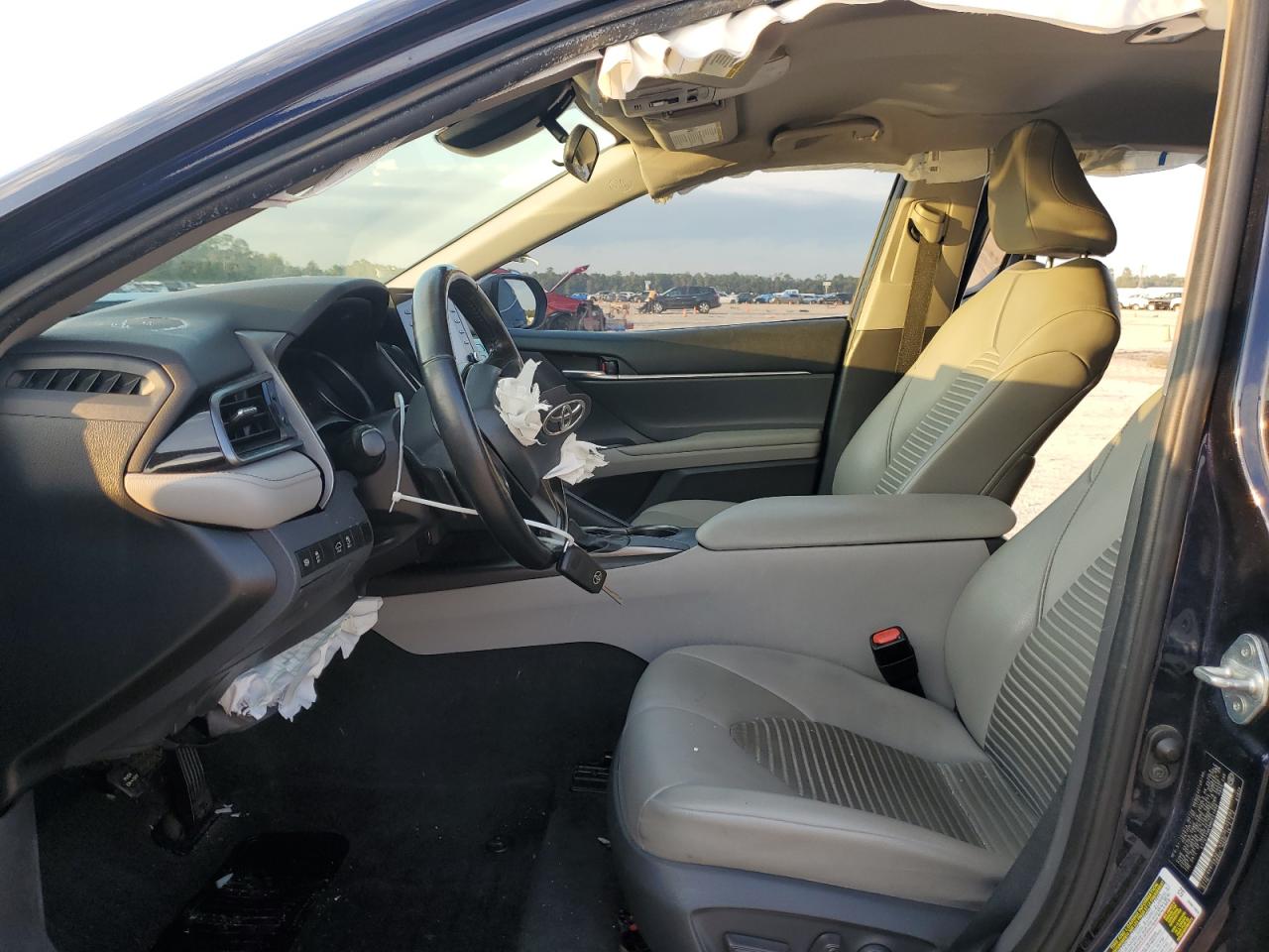 2021 Toyota Camry VIN 4T1G11AK9MU521956 Copart auction photo, front end / side damage thumbnail 7