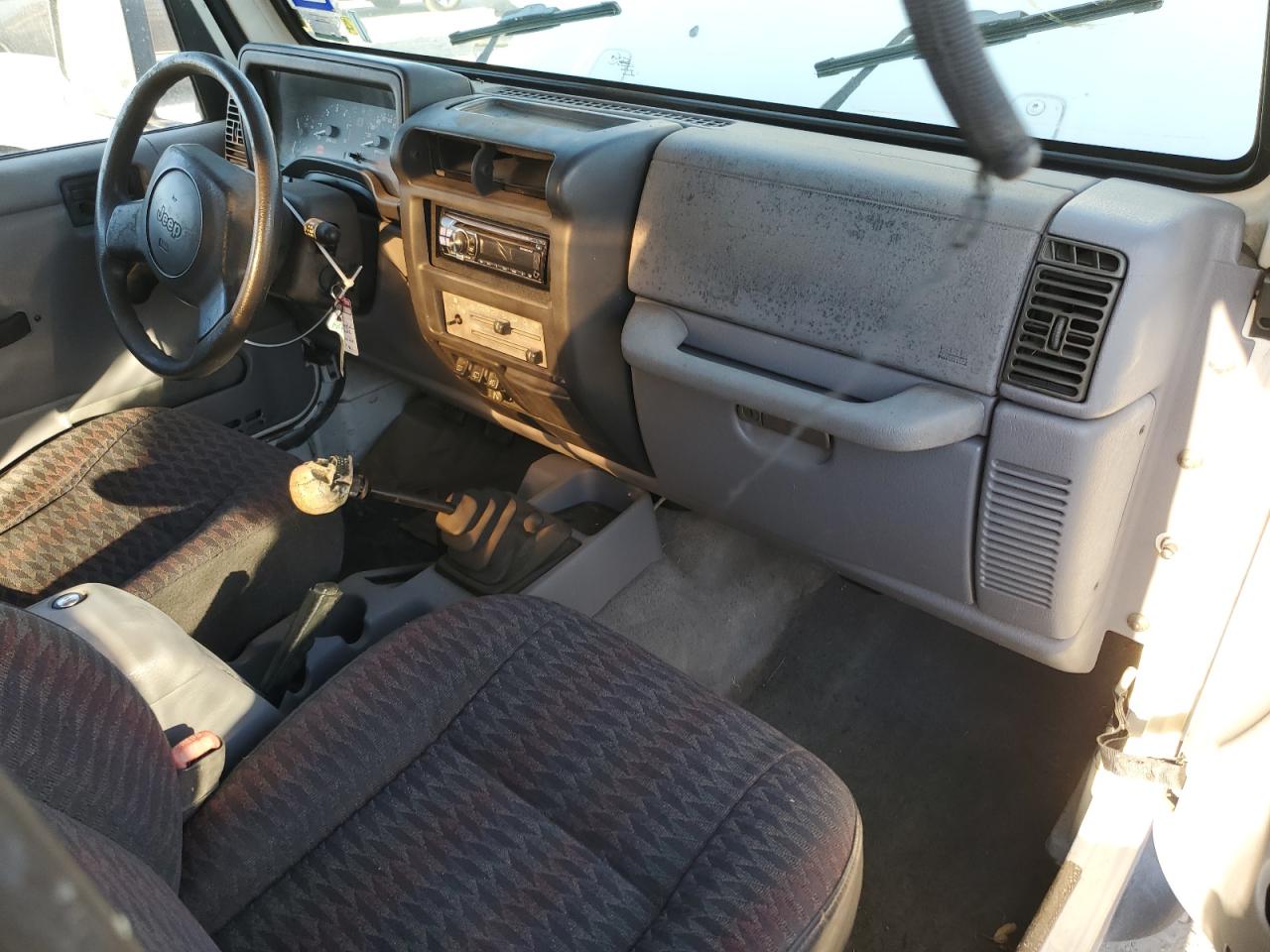 1997 Jeep Wrangler VIN 1J4FY19S8VP545093 Copart auction photo, mechanical damage thumbnail 8