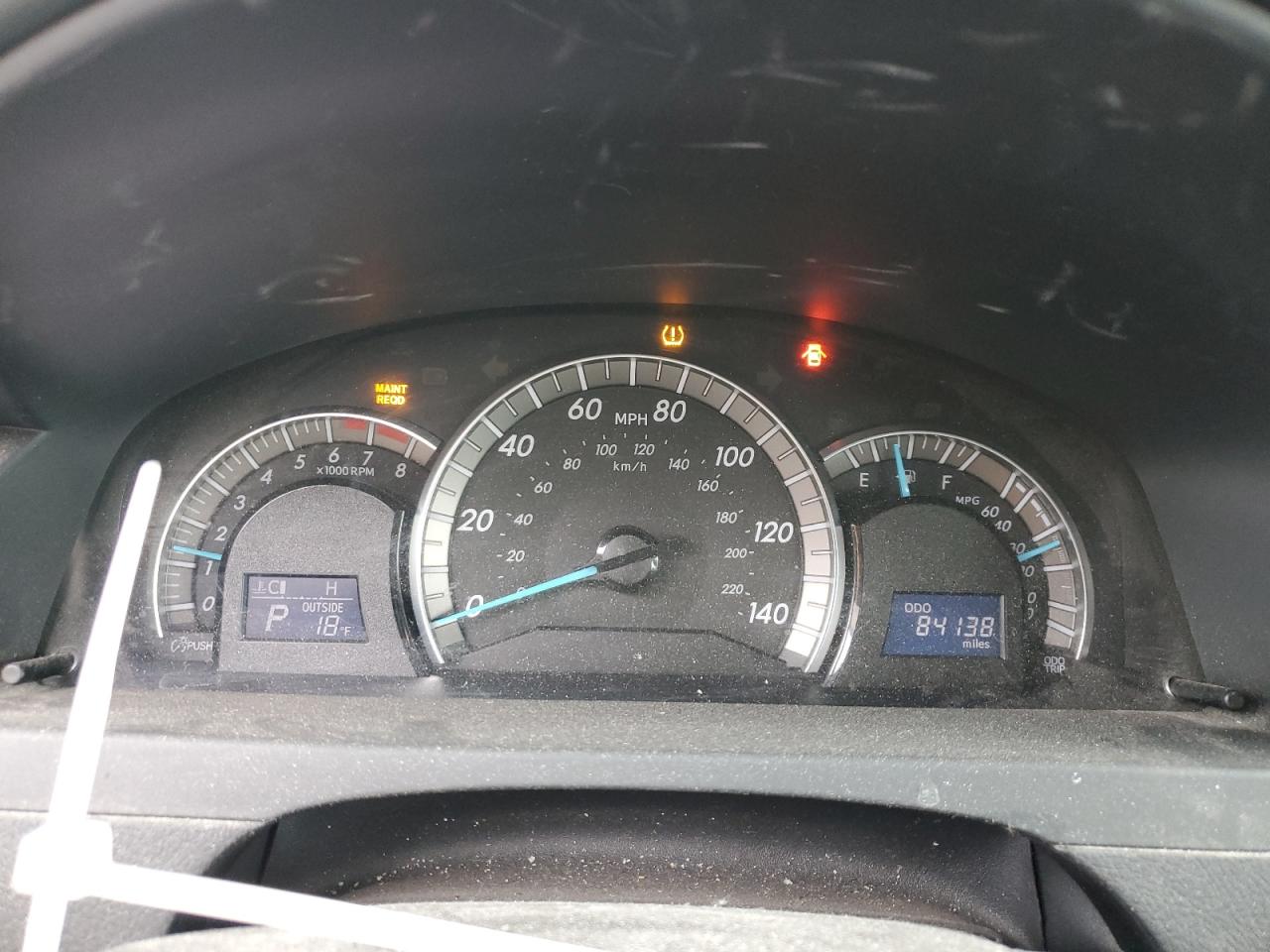2012 Toyota Camry VIN 4T1BF1FK4CU631350 Copart auction photo, front end damage thumbnail 9