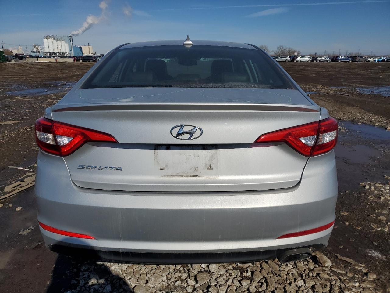 2016 Hyundai Sonata VIN 5NPE24AF7GH408423 Copart auction photo, vandalism / minor dent/scratches damage thumbnail 6