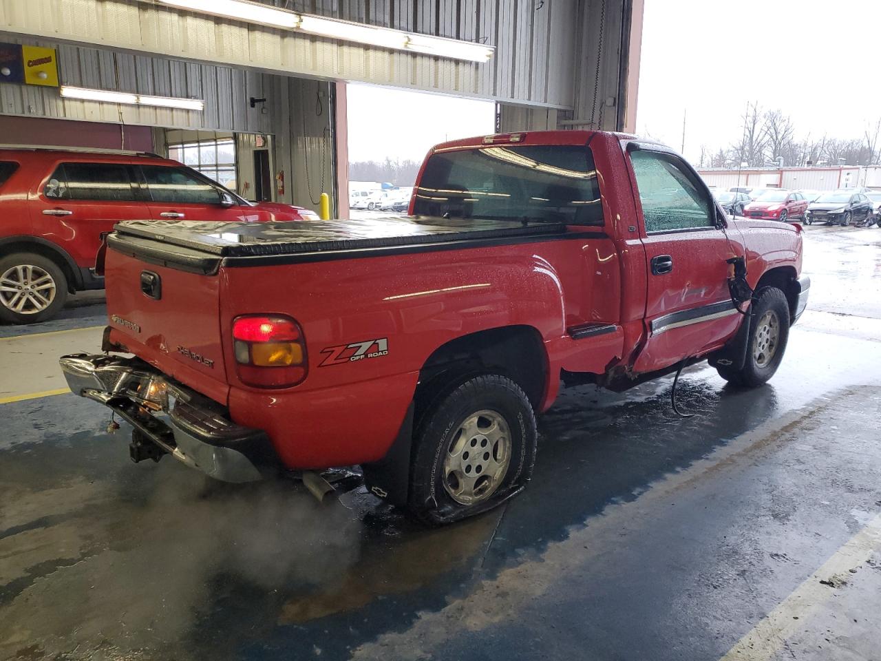 2003 Chevrolet Silverado VIN 1GCEK14T73Z242827 Copart auction photo, all over damage thumbnail 3