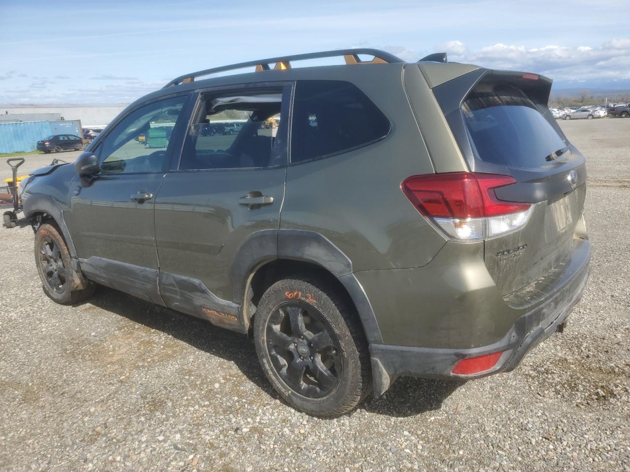 2024 Subaru Forester VIN JF2SKAJC1RH453089 Copart auction photo, front end / side damage thumbnail 2