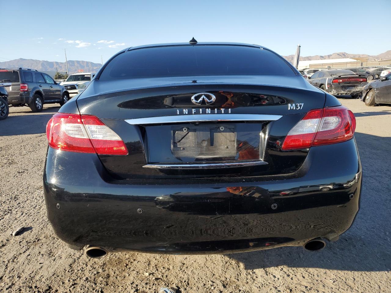 2013 Infiniti M VIN JN1BY1AP9DM511467 Copart auction photo, side damage thumbnail 6