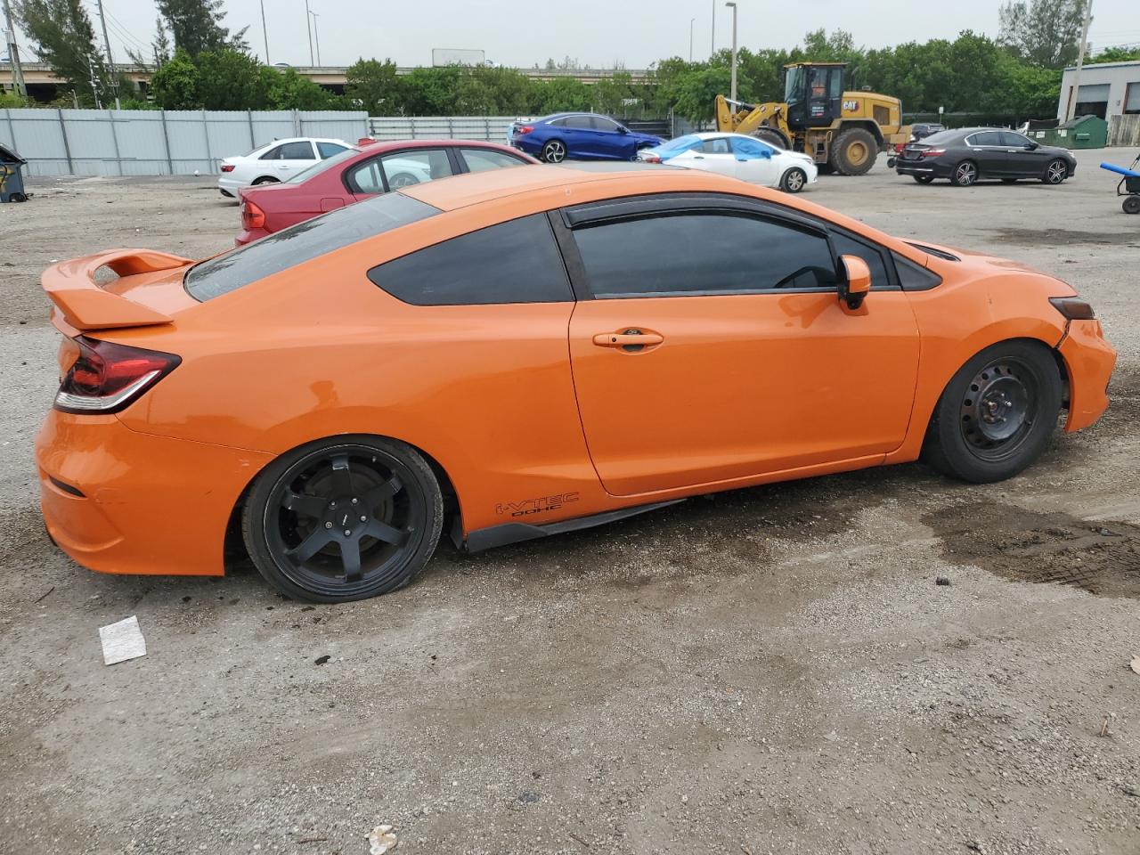 2014 Honda Civic VIN 2HGFG4A59EH704273 Copart auction photo, water/flood damage thumbnail 3