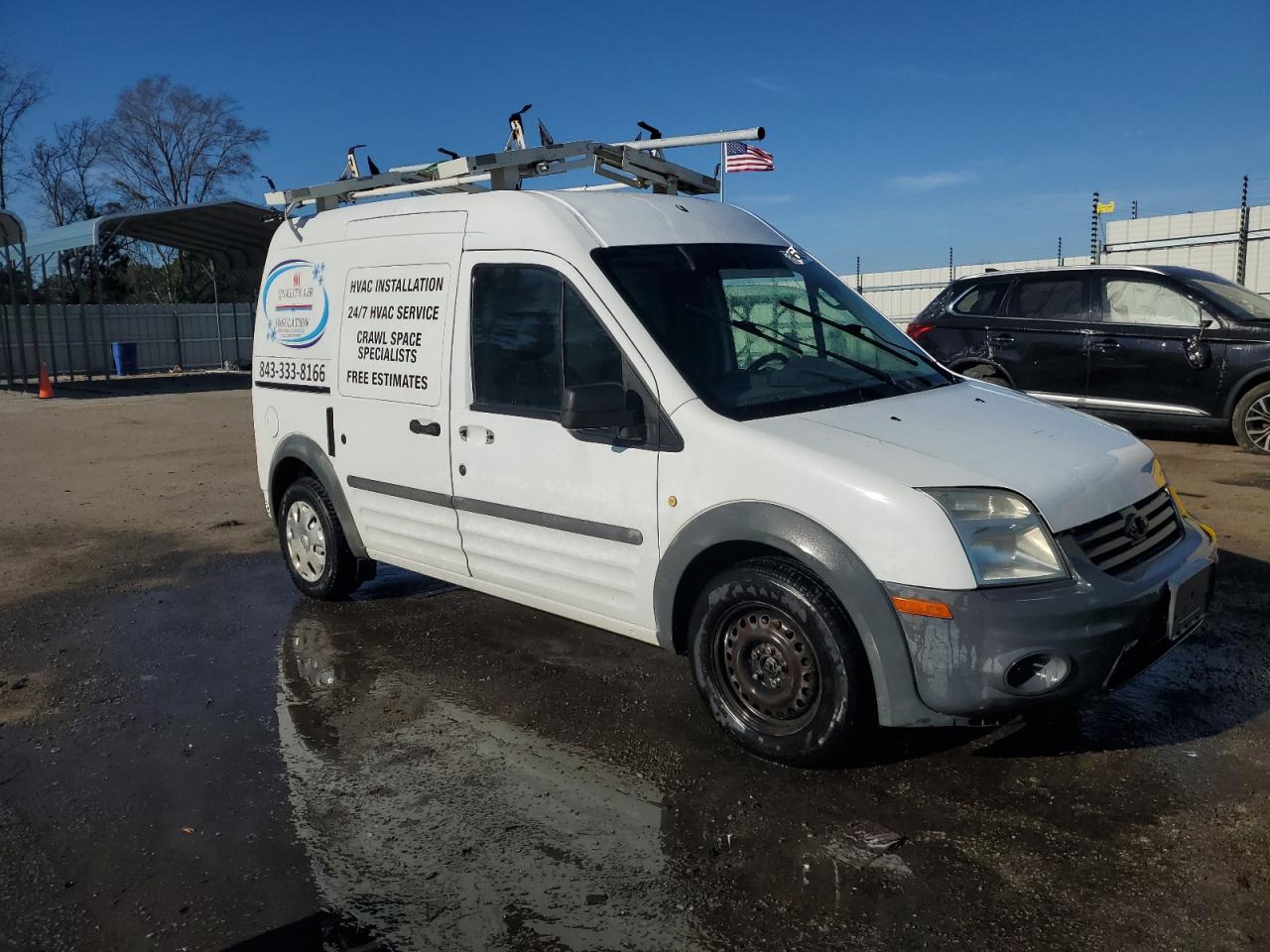 2011 Ford Transit VIN NM0LS7AN5BT047842 Copart auction photo, burn damage thumbnail 4