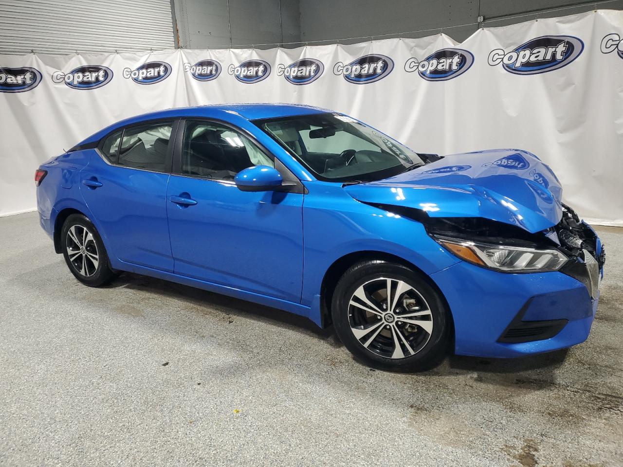 2022 Nissan Sentra VIN 3N1AB8CV8NY305816 Copart auction photo, front end damage thumbnail 4
