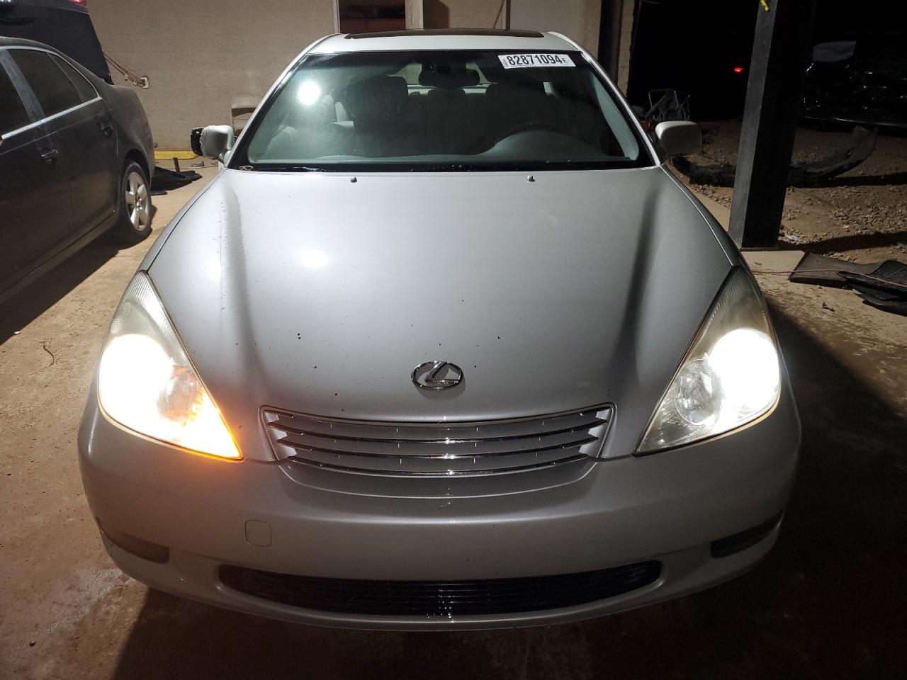 2004 Lexus ES VIN JTHBA30G145054371 Copart auction photo, side / front end damage thumbnail 5