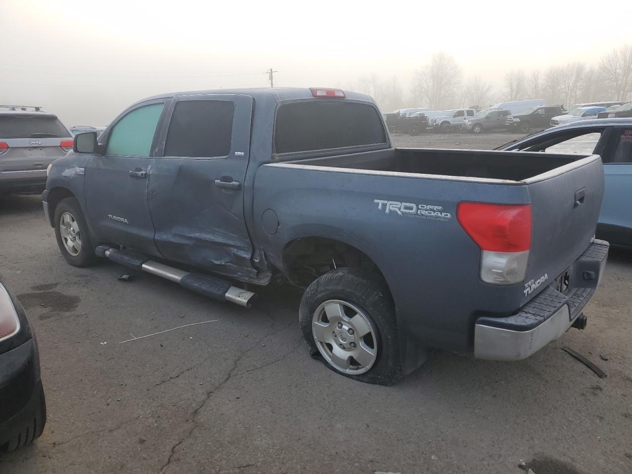 2008 Toyota Tundra VIN 5TFDV54108X077599 Copart auction photo, side / undercarriage damage thumbnail 2