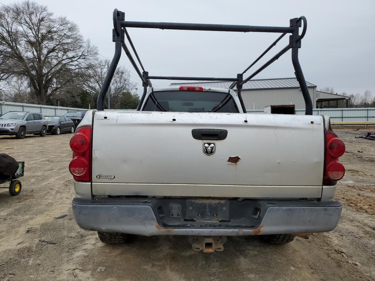 2008 Dodge RAM VIN 1D7HA16K88J147564 Copart auction photo, rear end / all over damage thumbnail 6