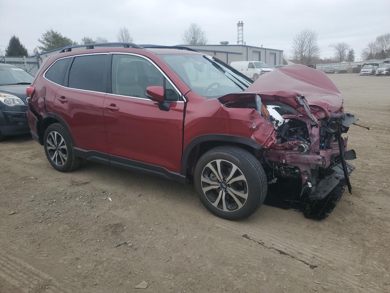 2024 Subaru Forester VIN JF2SKALC8RH423908 Copart auction photo, front end / rear end damage thumbnail 4
