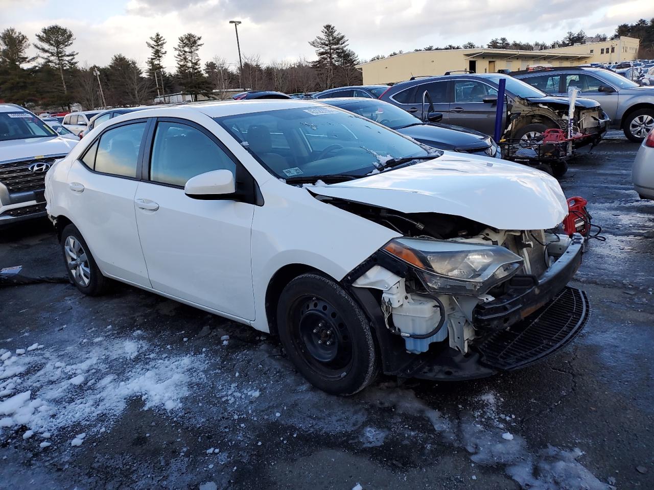 2016 Toyota Corolla VIN 2T1BURHE5GC572389 Copart auction photo, rear end / front end damage thumbnail 4
