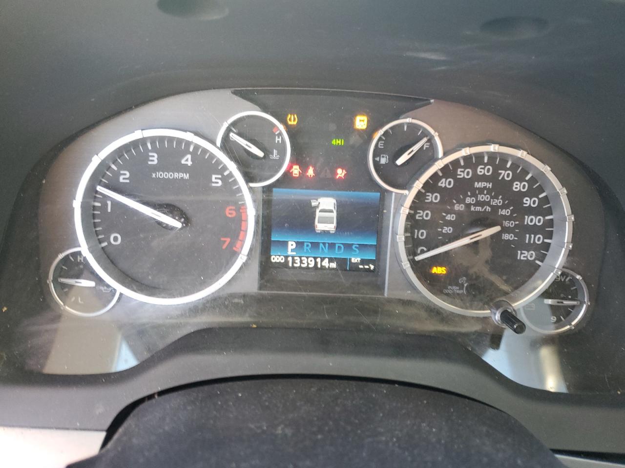 2016 Toyota Tundra VIN 5TFDY5F14GX497384 Copart auction photo, front end damage thumbnail 9