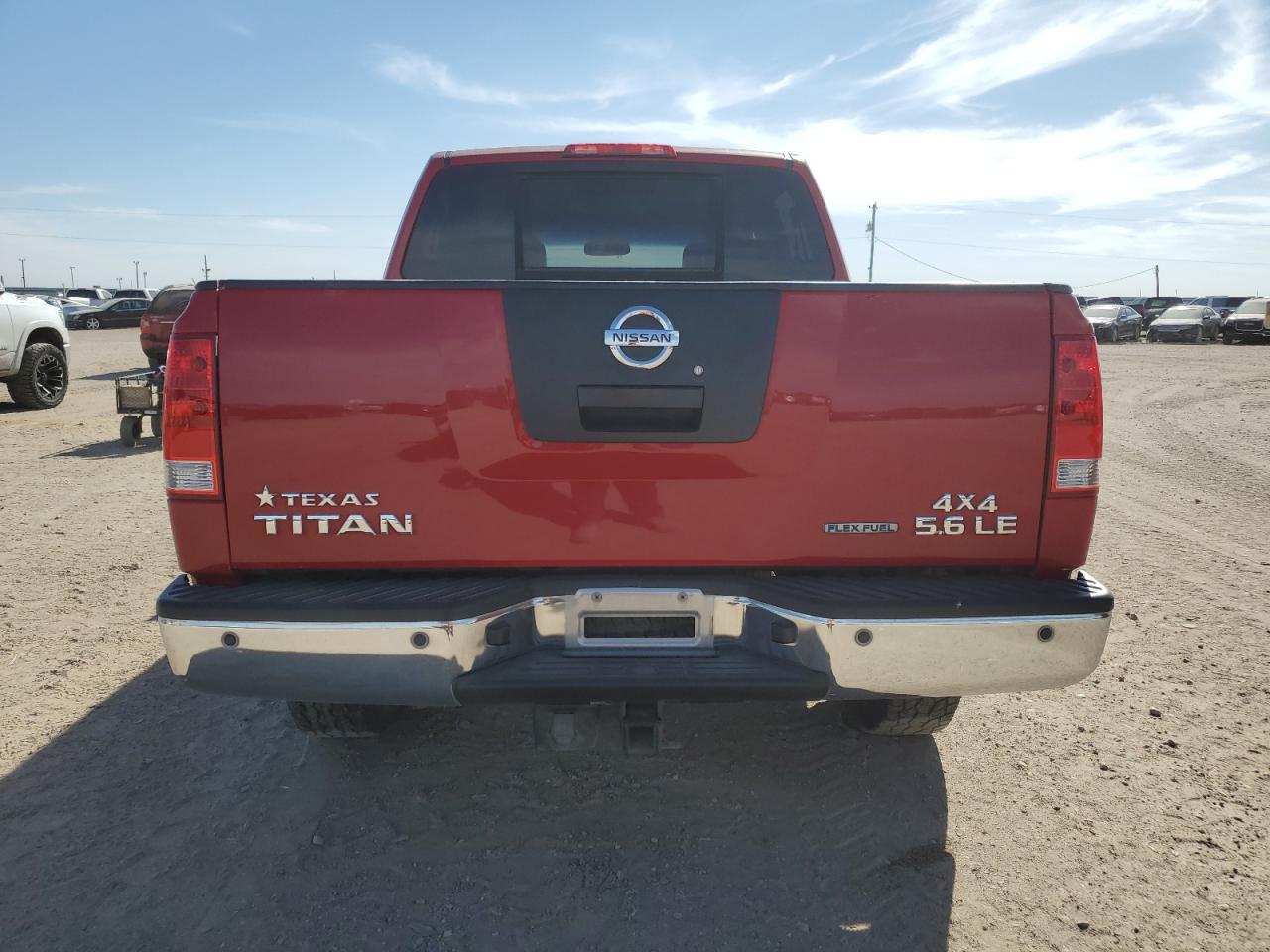 2010 Nissan Titan VIN 1N6BA0ECXAN314054 Copart auction photo, front end damage thumbnail 6