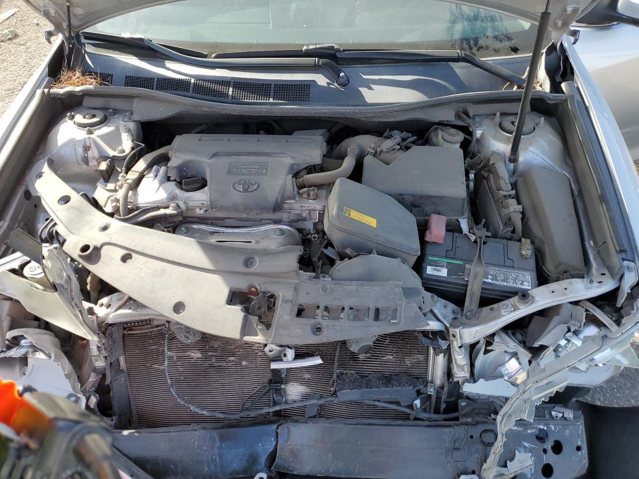 2014 Toyota Camry VIN 4T1BF1FK5EU432410 Copart auction photo, front end / side damage thumbnail 13