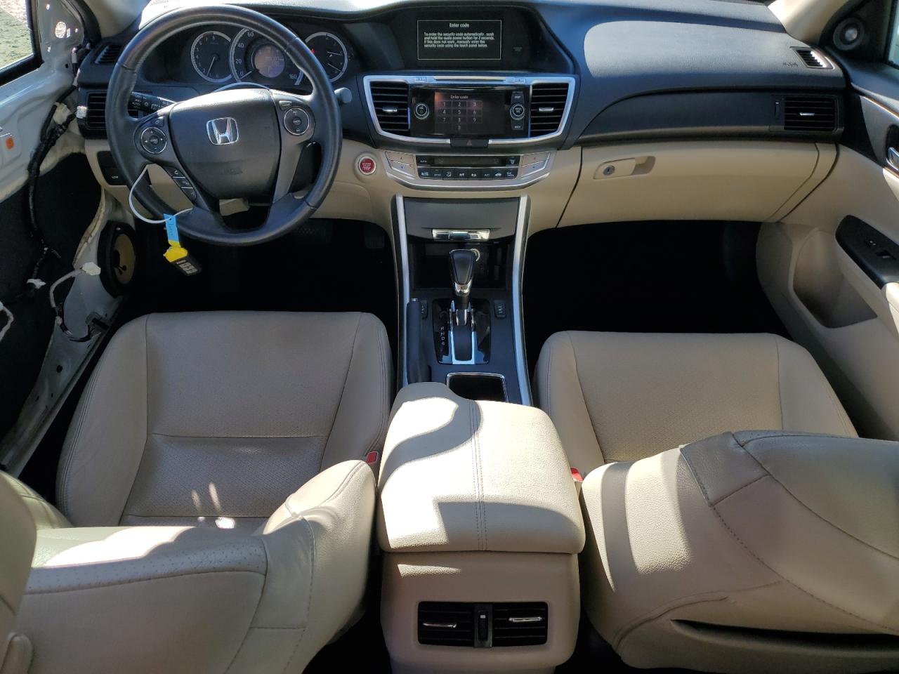 2015 Honda Accord VIN 1HGCR3F82FA011930 Copart auction photo, all over damage thumbnail 8