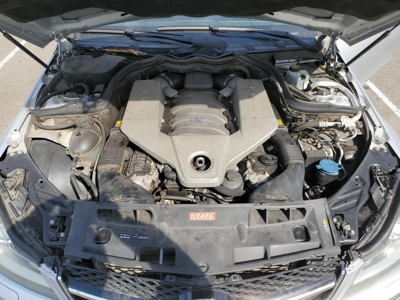 2012 Mercedes-Benz C-klasse VIN WDDGJ7HB6CF730397 Copart auction photo, rear end damage thumbnail 11